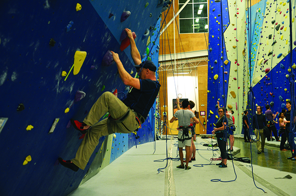 Climbing And Bouldering The Walls Of Stone Gardens In Crossroads